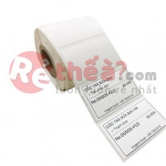 [Mã ELAPR10K giảm 10K đơn 20K] Giấy in tem nhãn trà sữa 50x30x1000 hoặc 37x30x1000 - loại tốt